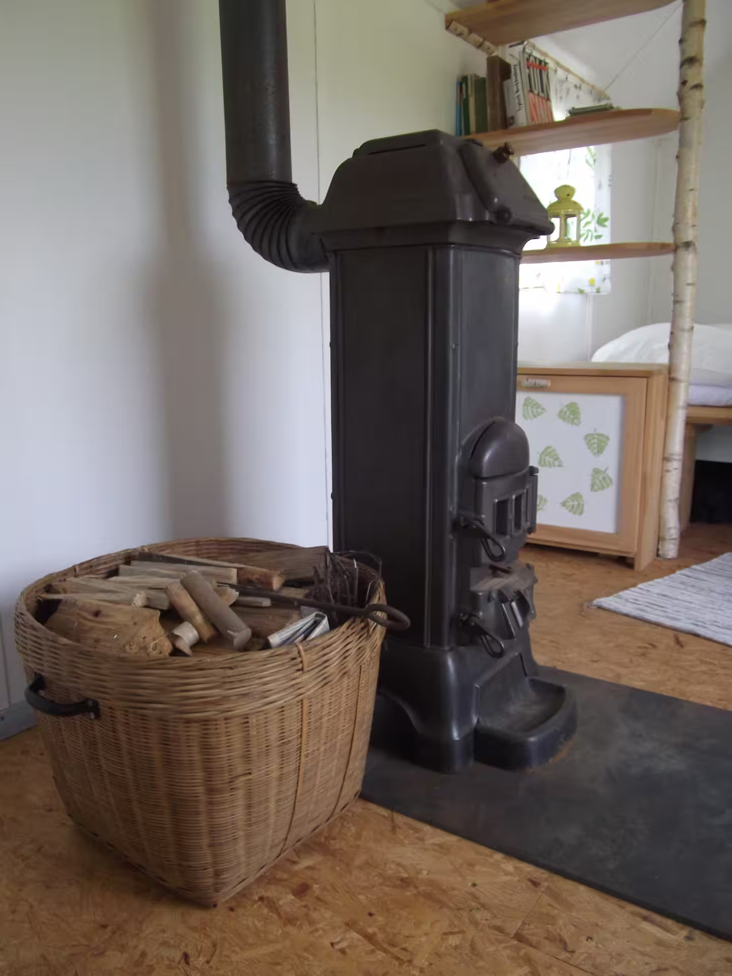 Übernachten am Hof Holzofen